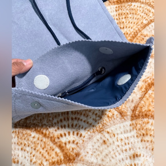 Nike Gray Star-Patterned Drawstring Backpack - Picture 6 of 6